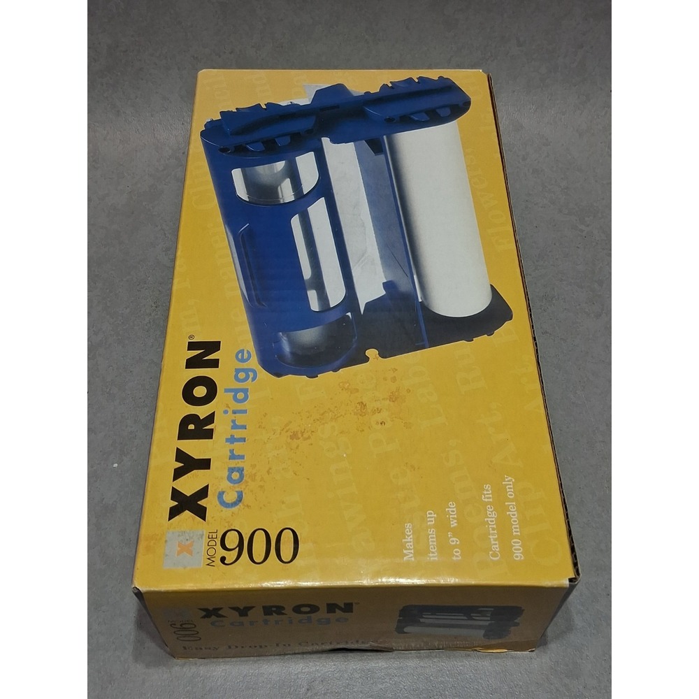 Xyron 900 Refill Cartridge 9" Two-Sided Laminate 50' New Sealed